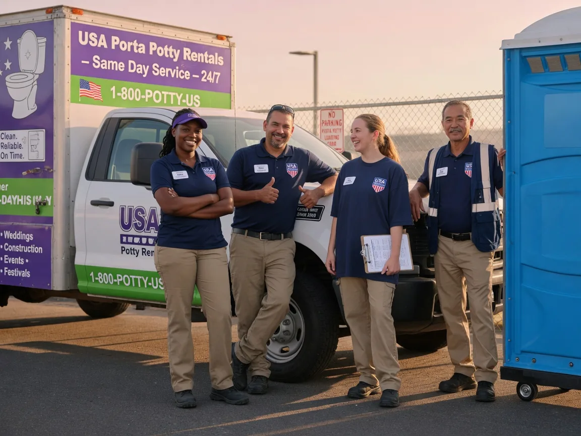 Porta Potty Rental company in Fulton, CA